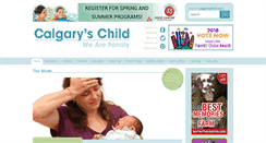 Desktop Screenshot of calgaryschild.com